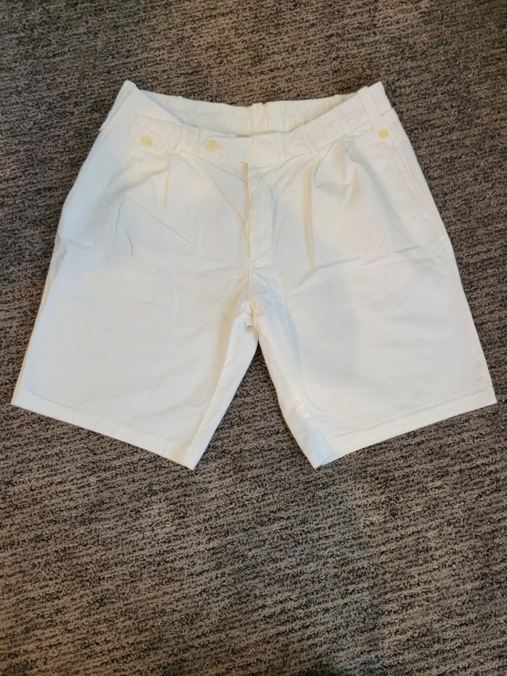 Massimo Dutti Adjustable Waist Closure Shorts